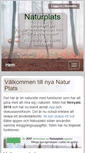 Mobile Screenshot of naturplats.com
